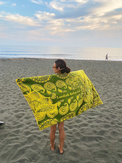 LB Beach Towel | Olive
