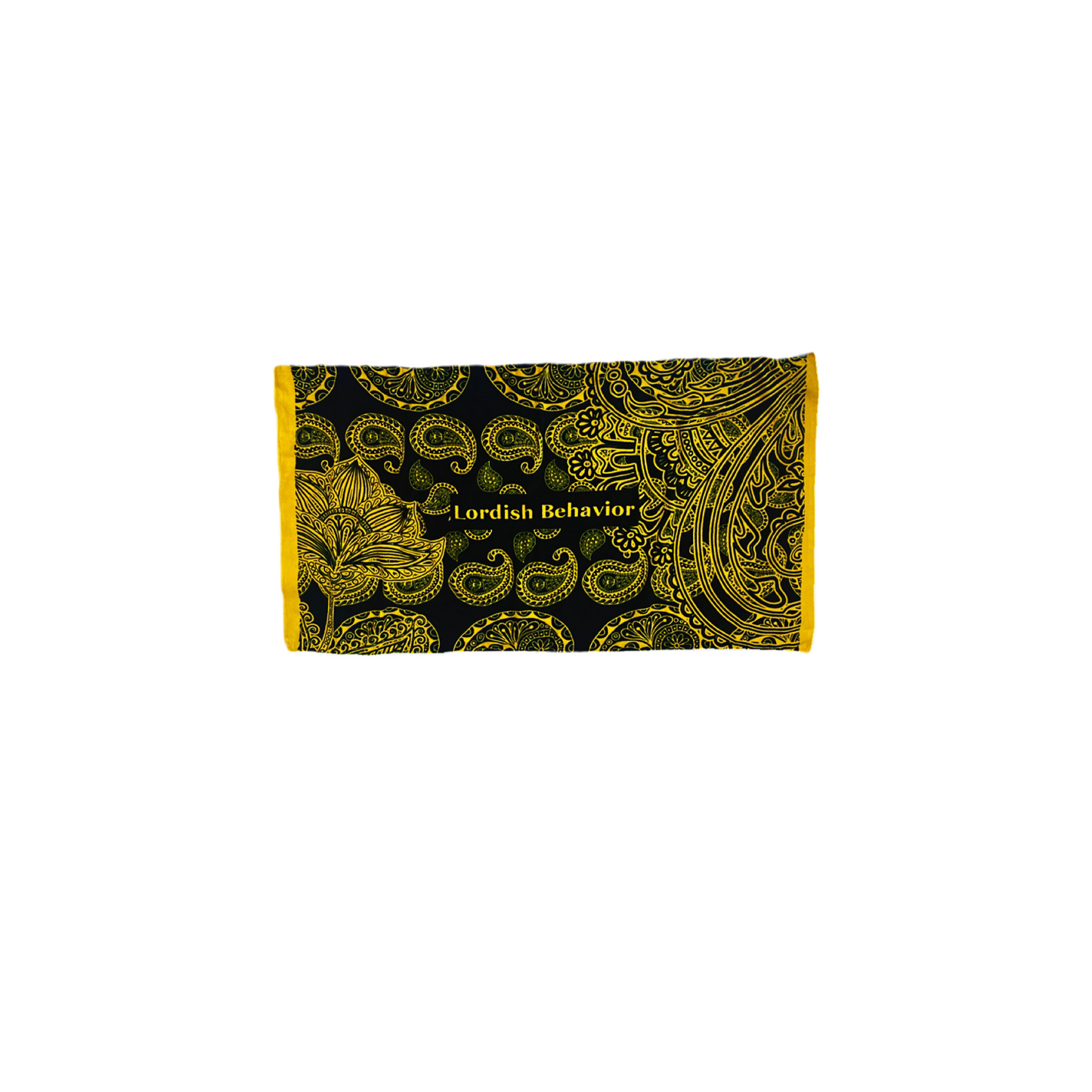 LB Beach Towel | Black